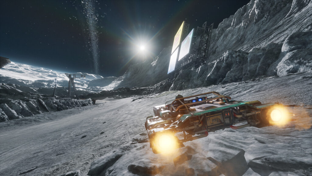 لقطة شاشة ل لعبة Star Wars Galactic Racer