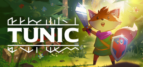 غلاف رسمي للعبة TUNIC يظهر عالم المغامرة والثعلب البطل