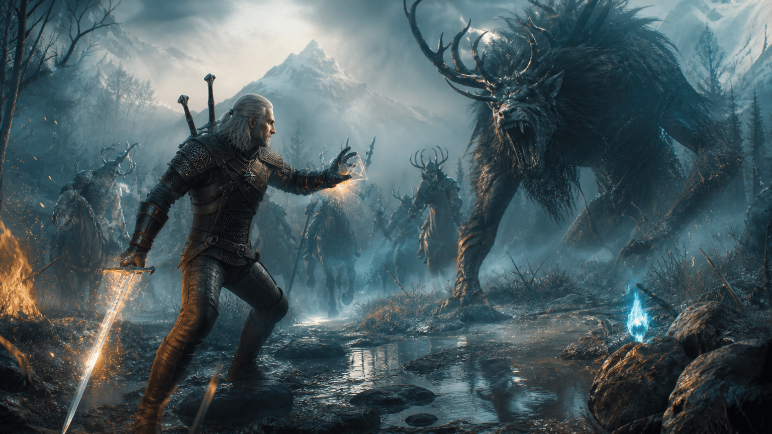 The Witcher 3 Remastered متاحة الآن: أبرز التغييرات والترقية المجانية The Witcher 3 Wild Hunt Remastered — جيرالت في النسخة المحسنة